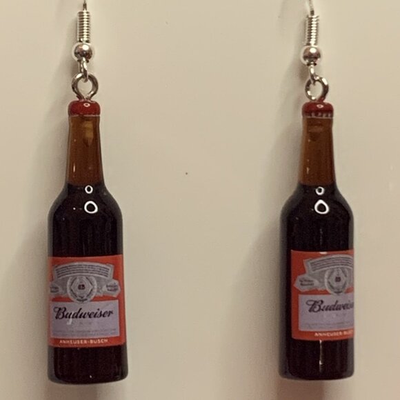 Beer Earring, Alcohol Earring, Drink Earring, Novelty Earring, Funny Food - Picture 4 of 7